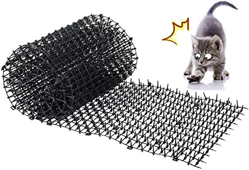 Kyrieval Pinchos Anti Gatos, Tiras de Espigas para Animales de Mascotas, Repelente para Disuasión, 200*30cm