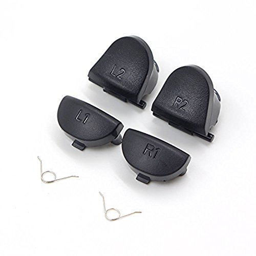L1 R1 L2 R2 Botones de gatillo y resorte para Sony Play Station 4 PS4 para dualshock 4 Controladores Piezas de repuesto L1 R1 L2 R2 Botones de gatillo y resorte para Sony Play Station 4 PS4 para dualshock 4 Controladores Piezas de repuesto