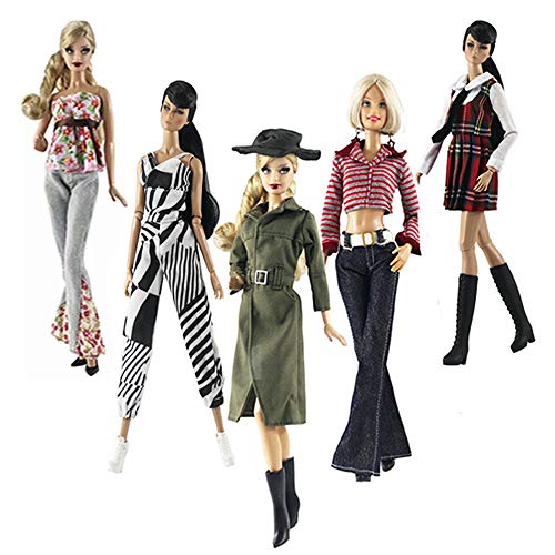 Lance Home Ropa para 29cm Muñeca, 5 Conjuntos Moda Abrigo de otoño Vestidos Pantalones Zapatos Sombrero Rompevientos para 29cm Muñecas Accesorios Bebé Regalos Lance Home Ropa para 29cm Muñeca, 5 Conjuntos Moda Abrigo de otoño Vestidos Pantalones Zapatos Sombrero Rompevientos para 29cm Muñecas Accesorios Bebé Regalos