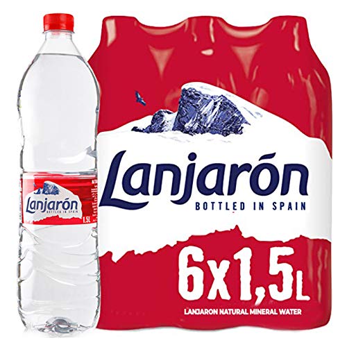 Lanjarón, Agua Mineral Natural - Pack de 6 x 1,5L