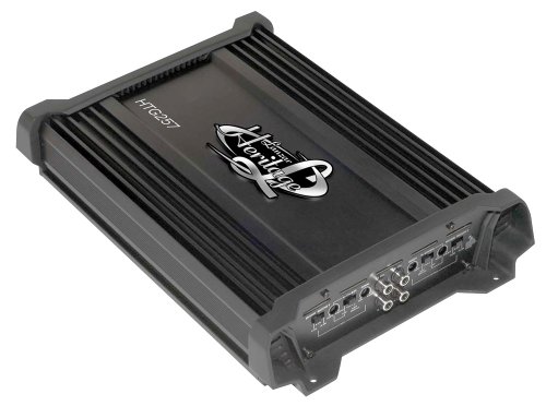 Lanzar HTG257 - Amplificador estéreo para vehículos (2000 W), color negro