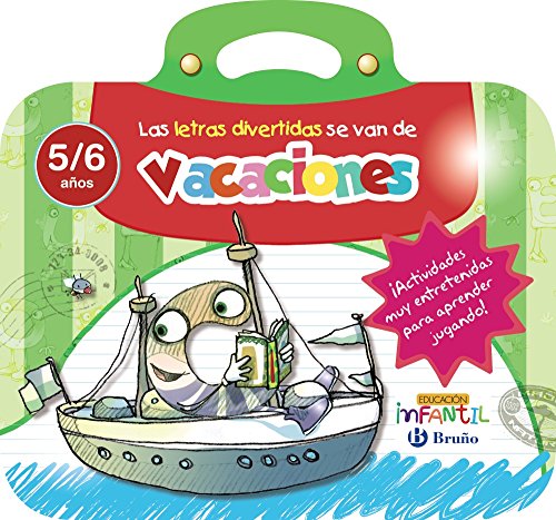 Las letras divertidas se van de vacaciones 5 años (Castellano - Material Complementario - Vacaciones Educación Infantil) - 9788469613542