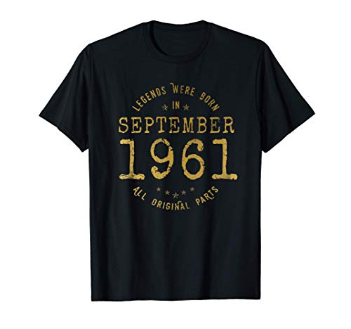 Las Leyendas nacen en Septiembre de 1961 Camiseta
