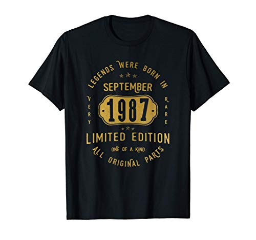 Las Leyendas nacen en Septiembre de 1987 Camiseta