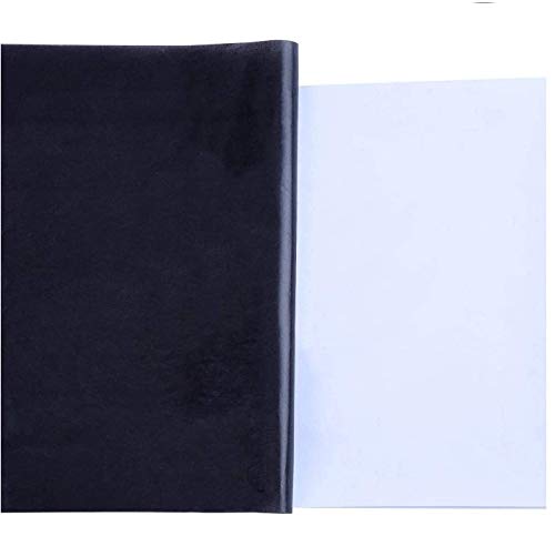 LEBQ 30 Hojas Papel Transfer de Carbón Papel de Calco para Madera, Papel, Lienzo (8.5 por 11 Pulgadas) LEBQ 30 Hojas Papel Transfer de Carbón Papel de Calco para Madera, Papel, Lienzo (8.5 por 11 Pulgadas)