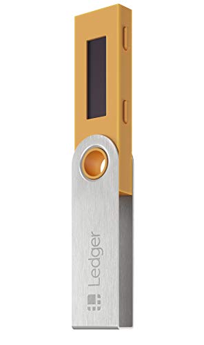 Ledger Nano S - V1.4 - Monedero Hardware de criptomonedas - Saffron Yellow