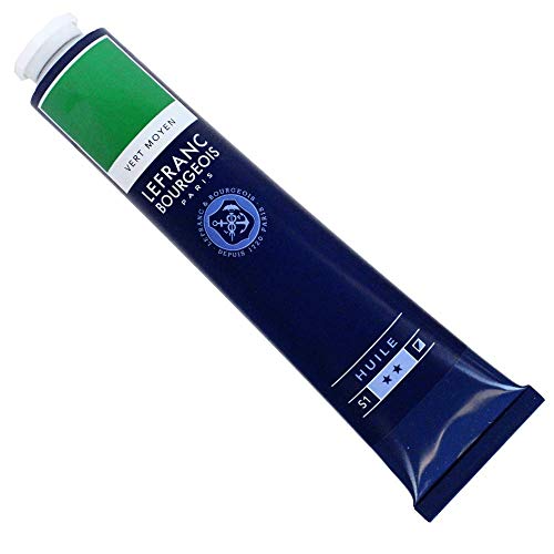 Lefranc & Bourgeois Oleo Óleo Fine, Verde Medio, 150 ml Lefranc & Bourgeois Oleo Óleo Fine, Verde Medio, 150 ml