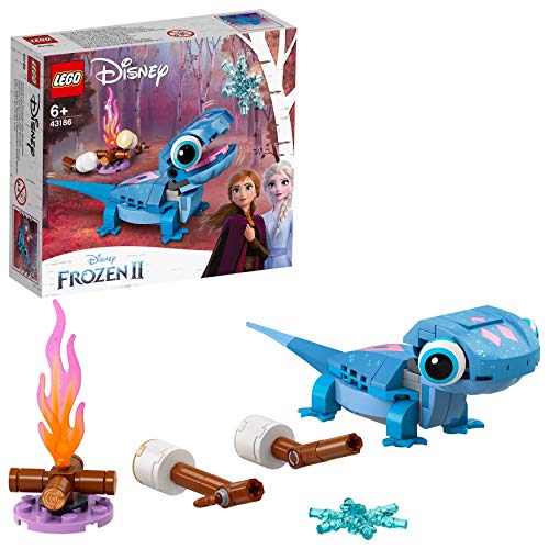 LEGO 43186 Disney Frozen 2 Personaje Construible: Bruni la Salamandra, Juguete de Construcción para Niños y Niñas