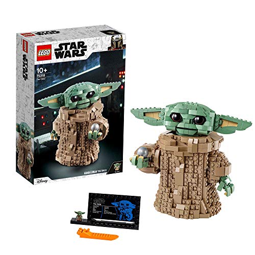 LEGO 75318 Star Wars: The Mandalorian El Niño, Figura de Baby Yoda, Idea de regalo