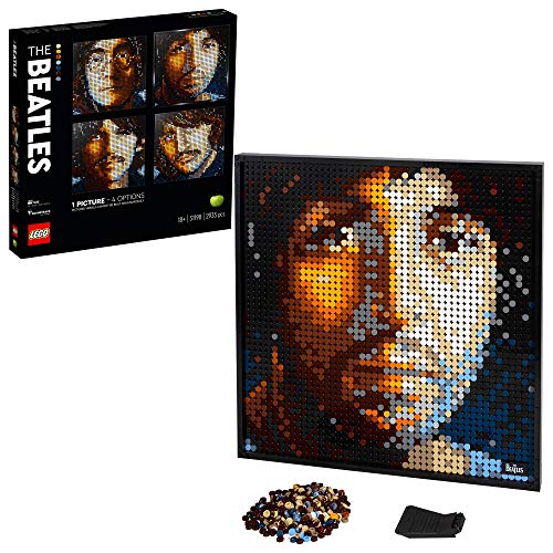 LEGO Art Póster de Coleccionistas The Beatles, Decoración de Pared, Set de Construcción para Adultos (31198) LEGO Art Póster de Coleccionistas The Beatles, Decoración de Pared, Set de Construcción para Adultos (31198)