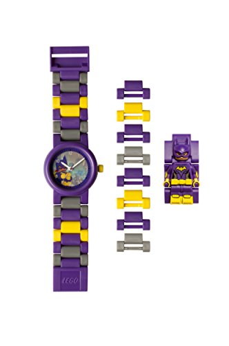 Lego Batman Movie Batgirl - Reloj de Pulsera con minifigura