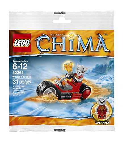LEGO CHIMA WORRIZ' FIRE BIKE - POLYBAG 30265