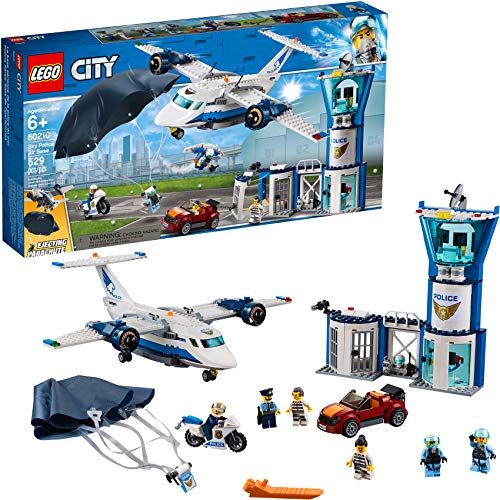 LEGO City Sky Police Air Base 60210 Bauset, Neu 2019 (529 Teile)