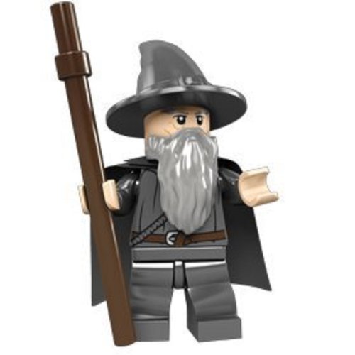LEGO El Señor De Los Anillos: Gandalf La Gris Minifigura Con Gris Capa