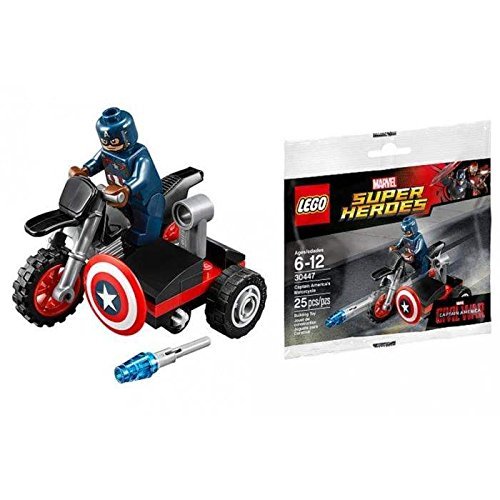 LEGO MAVEL Super Heroes - 30447 - Captain America Motorcycle Collector POLYBAG