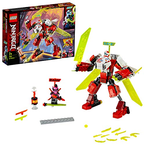 LEGO Ninjago - Robot-Jet de Kai, Set de Construcción 2 en 1, Incluye dos Minifiguras de Personajes de la Serie, Recomendado a Partir de 7 Años (71707) LEGO Ninjago - Robot-Jet de Kai, Set de Construcción 2 en 1, Incluye dos Minifiguras de Personajes de la Serie, Recomendado a Partir de 7 Años (71707)