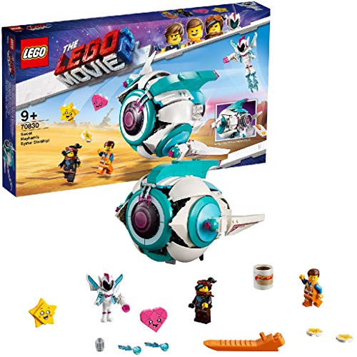 LEGO Película 2 - Nave Systar de Dulce Caos, set divertido de construcción con vehículo espacial de juguete (70830)