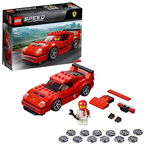 LEGO Speed Champions - Ferrari F40 Competizione, juguete de construcción coche deportivo de carreras (75890) LEGO Speed Champions - Ferrari F40 Competizione, juguete de construcción coche deportivo de carreras (75890)