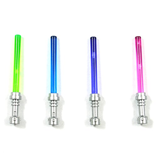 LEGO Star Wars, Lightsaber Lot - 4 Rare Colors by LEGO LEGO Star Wars, Lightsaber Lot - 4 Rare Colors by LEGO