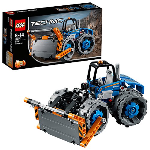 LEGO Technic - Bulldozer Compactador, Juguete de Construcción Creativo 2 en 1 de Varios Colores para Niños y Niñas de 8 a 14 Años con Diferentes Piezas (42017)