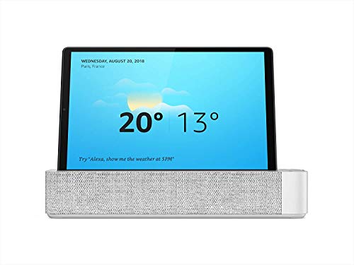 Lenovo Smart Tab M10 FHD Plus con Alexa integrada, 10.3" Full HD (MediaTek Helio P22T, 4 GB de RAM, 64 GB ampliables hasta 256 GB, Android 9, WiFi + Bluetooth 5.0) Con Altavoz, Platinum Grey Lenovo Smart Tab M10 FHD Plus con Alexa integrada, 10.3" Full HD (MediaTek Helio P22T, 4 GB de RAM, 64 GB ampliables hasta 256 GB, Android 9, WiFi + Bluetooth 5.0) Con Altavoz, Platinum Grey
