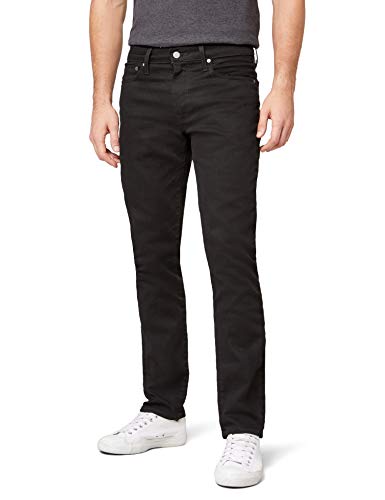 Levi's 511 Slim Vaqueros, Negro (Nightshine X), 29W / 30L para Hombre