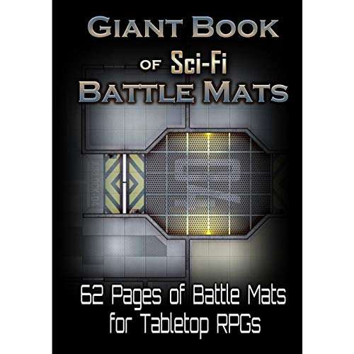 Libro tablero de juego - Giant Book of Sci-Fi Battle Mats (A3)