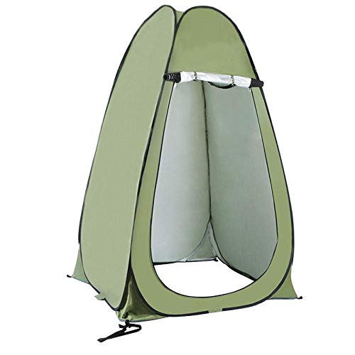 Likejj - Tienda de campaña plegable para acampada al aire libre plegable 1.5*1.5*1.9 verde