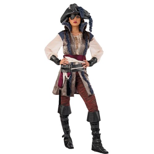 Limit Sport - Disfraz de pirata corsaria, para adultos, talla L (DA166)