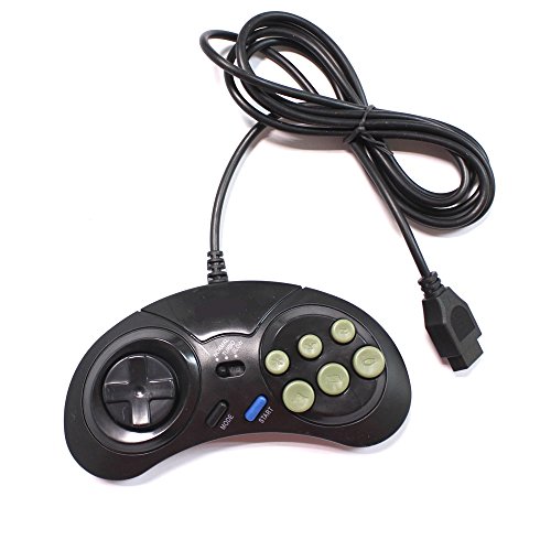 Link-e : Joystick / Mando De 8 Botones Con Función Turbo / Slow Para Consola SEGA Megadrive