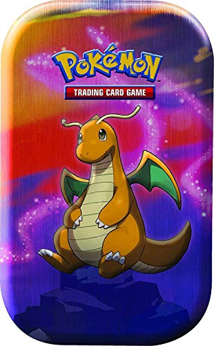 Lively Moments Pokemon - Juego de cartas de coleccionista de Pokémon (caja metálica), diseño de dragón