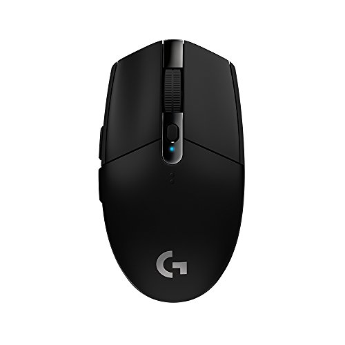 Logitech G305 Lightspeed Ratón Gaming Inalámbrico, Captor HERO 12,000 DPI, Ultra-ligero, Batería de 250h, Memoría Integrada, Compatible con PC/Mac ,Versión Alemana , Negro Logitech G305 Lightspeed Ratón Gaming Inalámbrico, Captor HERO 12,000 DPI, Ultra-ligero, Batería de 250h, Memoría Integrada, Compatible con PC/Mac ,Versión Alemana , Negro