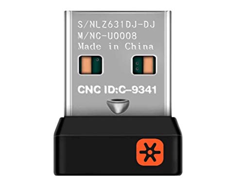 Logitech Unifying - Receptor USB, Color Negro