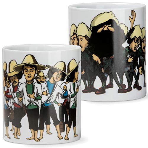 Lote de 2 Tazas de Desayuno Originales. Comparsas Caleta y 15 Piedras, cajonazos del Carnaval de Cádiz. Grandes Resistentes y serigrafiadas con el Tipo de la agrupación. Lote de 2 Tazas de Desayuno Originales. Comparsas Caleta y 15 Piedras, cajonazos del Carnaval de Cádiz. Grandes Resistentes y serigrafiadas con el Tipo de la agrupación.