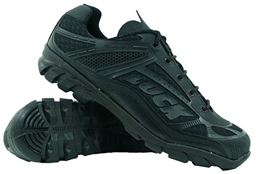 LUCK Zapatillas de Ciclismo Predator 18.0,con Suela de EVA Ideal para Poder adaptarte a Cualquier Terreno y disciplina Deportiva. (43 EU, Negro)