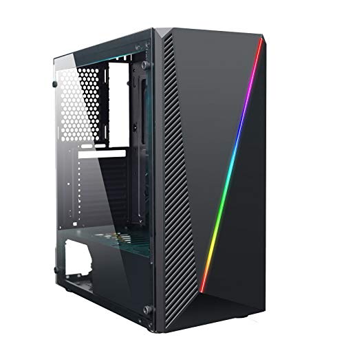 LUMAR Ordenador Gaming Sobremesa/Intel Core i7 Up to 4x3,9Ghz/16GB RAM DDR3/960GB SSD + 3TB HDD/NVIDIA GTX 1050Ti 4GB/HDMI/USB 3.0/Wi-Fi/Windows 10 Trial