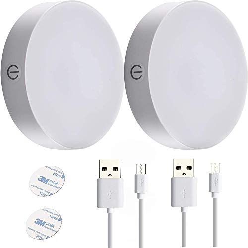 Luz Nocturna Infantil, Luces Para Armarios,USB Recargable Táctil Regulablelampara, Portatil LED Lluminación, Nocturna Interior Dormitorios pasillos,2 juegos (Tocar doble color) Luz Nocturna Infantil, Luces Para Armarios,USB Recargable Táctil Regulablelampara, Portatil LED Lluminación, Nocturna Interior Dormitorios pasillos,2 juegos (Tocar doble color)