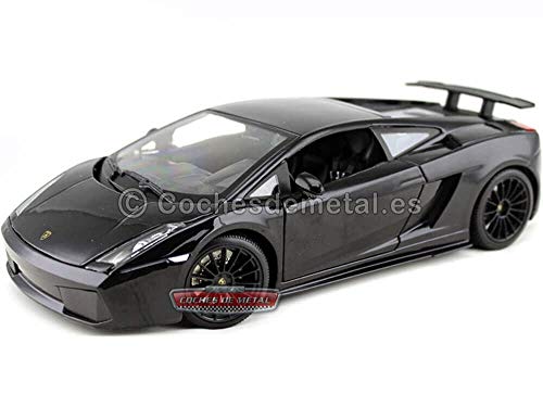 Maisto 2007 Lamborghini Gallardo Superleggera Negro 1:18 31149