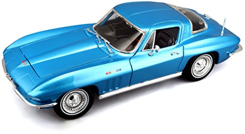 Maisto - Chevrolet Corvette del año 1965 en escala 1/18 (31640) , color surtido Maisto - Chevrolet Corvette del año 1965 en escala 1/18 (31640) , color surtido