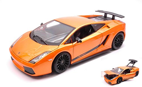 Maisto MI31149OR Lamborghini Gallardo SUPERLEGGERA Orange 1:18 Die Cast Model Compatible con