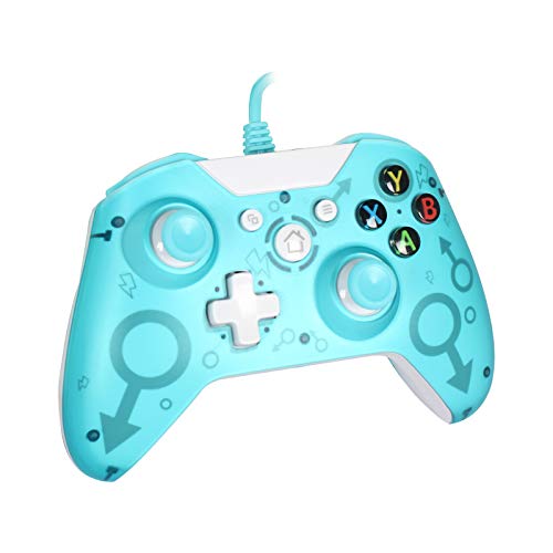 Mando Xbox One con Cable, Joystick Xbox One USB Wired Gamepad para Windows Vista/XP/7/8/10, Microsoft Xbox One S, Xbox One X/Xbox Series x Joypad, PC Controller (Verde) Mando Xbox One con Cable, Joystick Xbox One USB Wired Gamepad para Windows Vista/XP/7/8/10, Microsoft Xbox One S, Xbox One X/Xbox Series x Joypad, PC Controller (Verde)