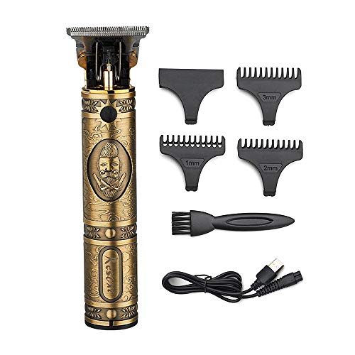 Máquina Cortapelo para Hombres,Anself Cortadora Eléctrica de Cabello para Hombres With 3pcs Peine de distancia limitada grabado USB carga de ahorro de energía Trim Hair