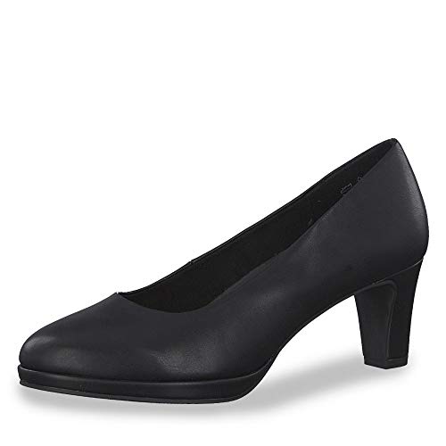 Marco Tozzi 2-2-22412-33, Zapatos con Plataforma Mujer, Negro (Black Antic 002), 39 EU