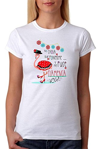 MardeTé Camiseta Flamenca Divertida. No sabía Que ponerme y me puse Flamenca, Ole. Camiseta Regalo, para Despedidas, Feria, Fiesta, Grupo solteras. (XXL) MardeTé Camiseta Flamenca Divertida. No sabía Que ponerme y me puse Flamenca, Ole. Camiseta Regalo, para Despedidas, Feria, Fiesta, Grupo solteras. (XXL)