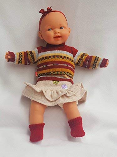 Mariquita Pérez - Alex Conjunto Falda Volantes y Jersey Punto (Miel de Abeja SE30025) Mariquita Pérez - Alex Conjunto Falda Volantes y Jersey Punto (Miel de Abeja SE30025)