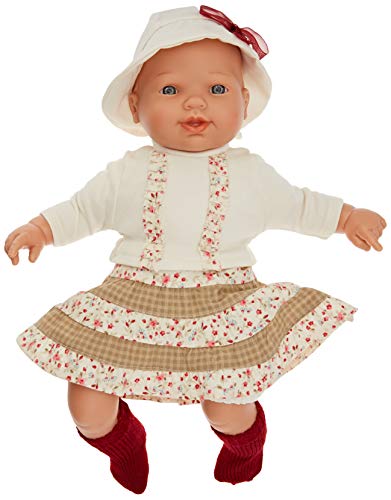 Mariquita Pérez - Gaby Conjunto Falda Volantes, 40 cm (Miel de Abeja SE40012) Mariquita Pérez - Gaby Conjunto Falda Volantes, 40 cm (Miel de Abeja SE40012)