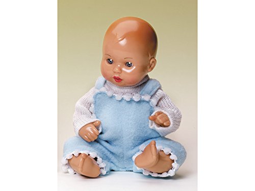 Mariquita Pérez - Mini Juanín Bebé Peto muflón Celeste (MJB05009) Mariquita Pérez - Mini Juanín Bebé Peto muflón Celeste (MJB05009)