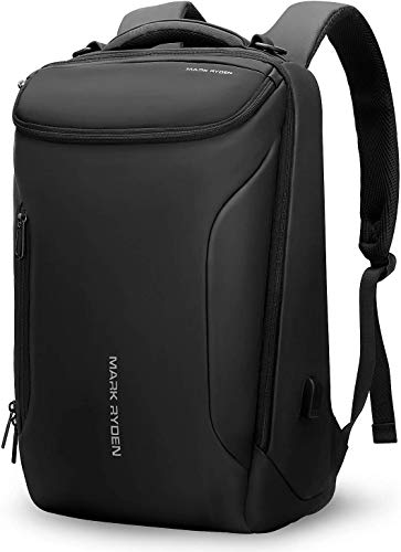 MARK RYDEN Mochila Impermeable para Hombres portátiles. Mochila Moderna para Viajes universitarios al Aire Libre con Puerto USB y portátil de 17.3 Pulgadas MARK RYDEN Mochila Impermeable para Hombres portátiles. Mochila Moderna para Viajes universitarios al Aire Libre con Puerto USB y portátil de 17.3 Pulgadas