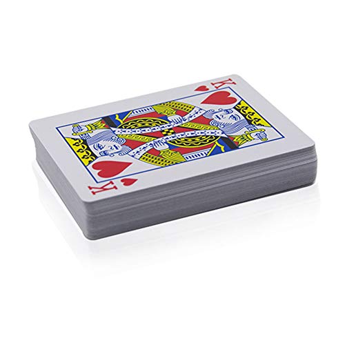 Marked Magic Juego de cartas, Póker Naipes Simple Magic Poker Cartas Trucos secretos Adulto See Through Tarjetas de póquer de regalo simple para niños y Adultos Mesa Juegos de Cartas