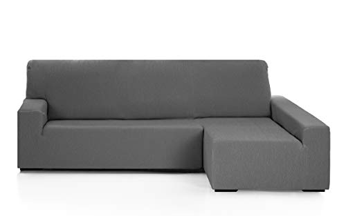 Martina Home Funda para sofa Chaise Longue modelo Emilia - Brazo derecho, color Gris